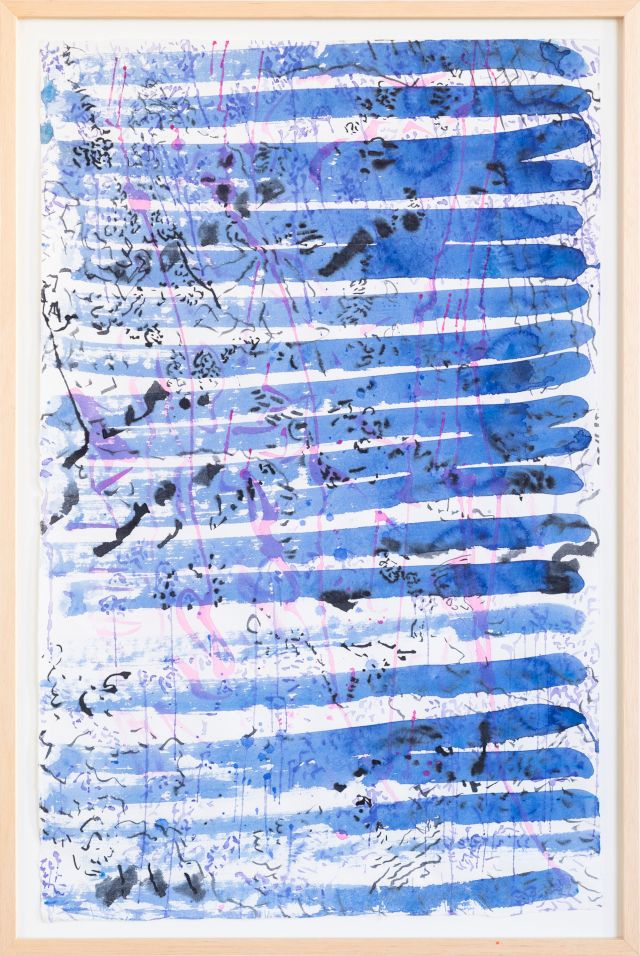 Wellen 1
87 x 55 cm
Aquarell auf Japanpapier
2019