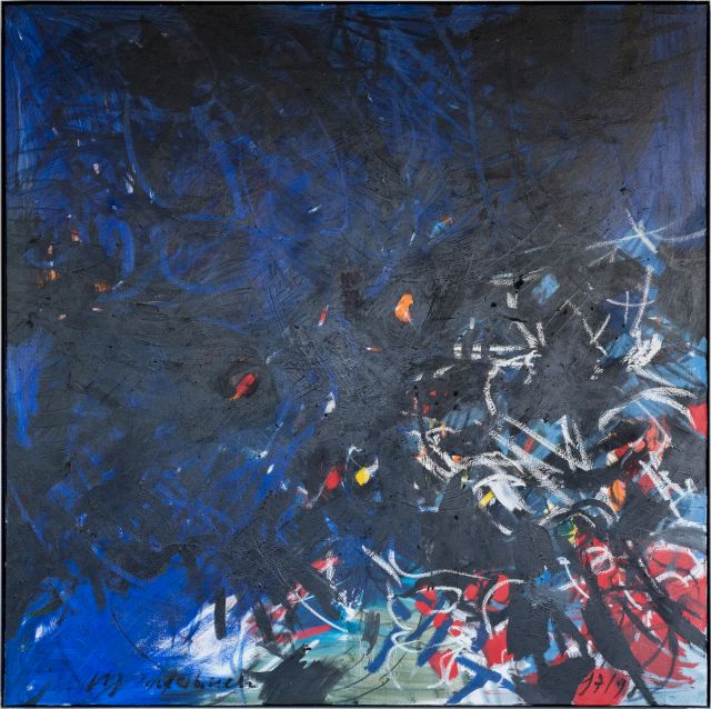 nach Venedig II
160 x 160 cm
Öl auf Leinwand
1997/98