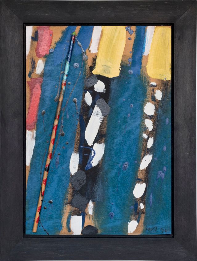 Schräg
53 x 36 cm
Öl auf Holz
1996