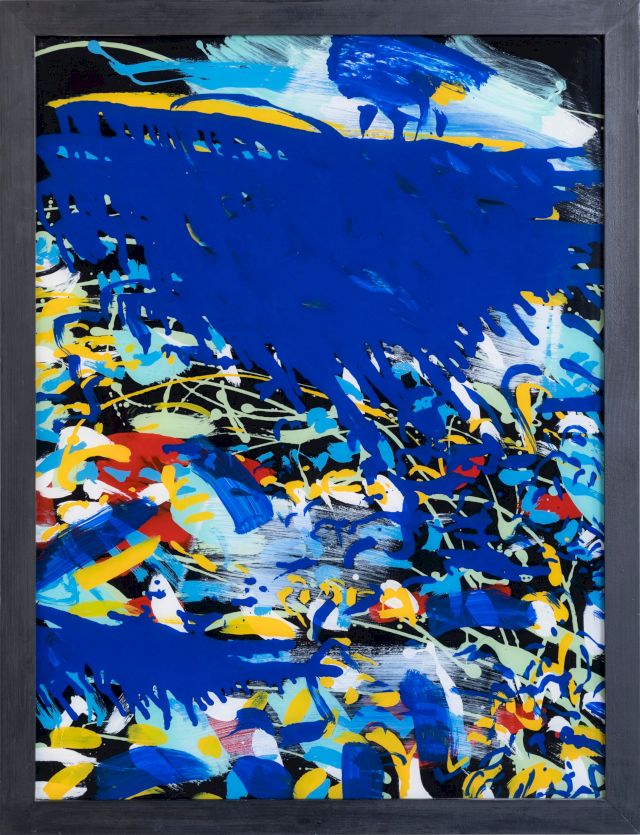 die Brandung
78 x 58 cm
Acryl hinter Glas
1994