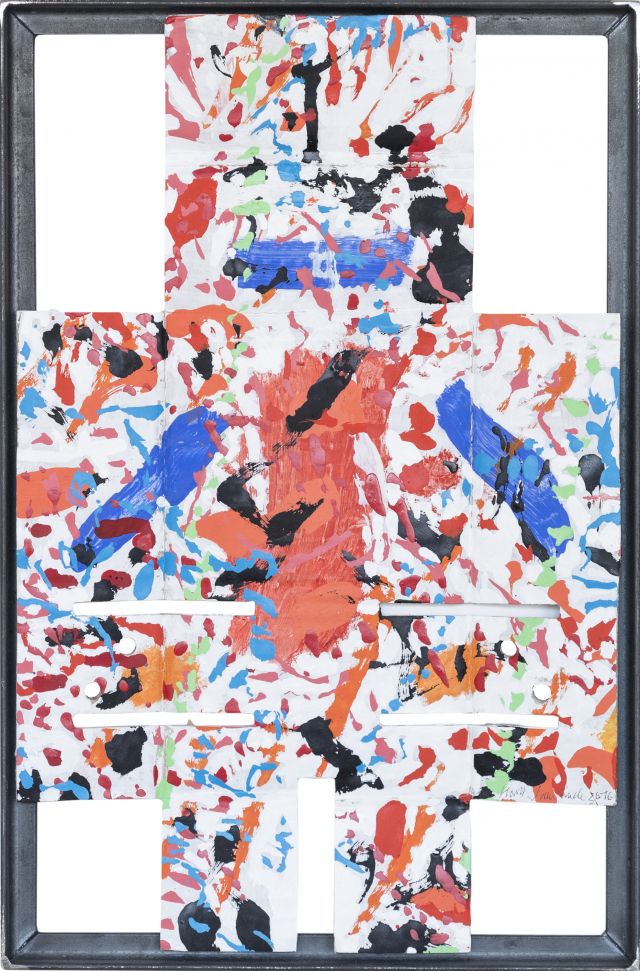 augeklappt 2
38 x 25 cm
Öl auf Pappe
2016