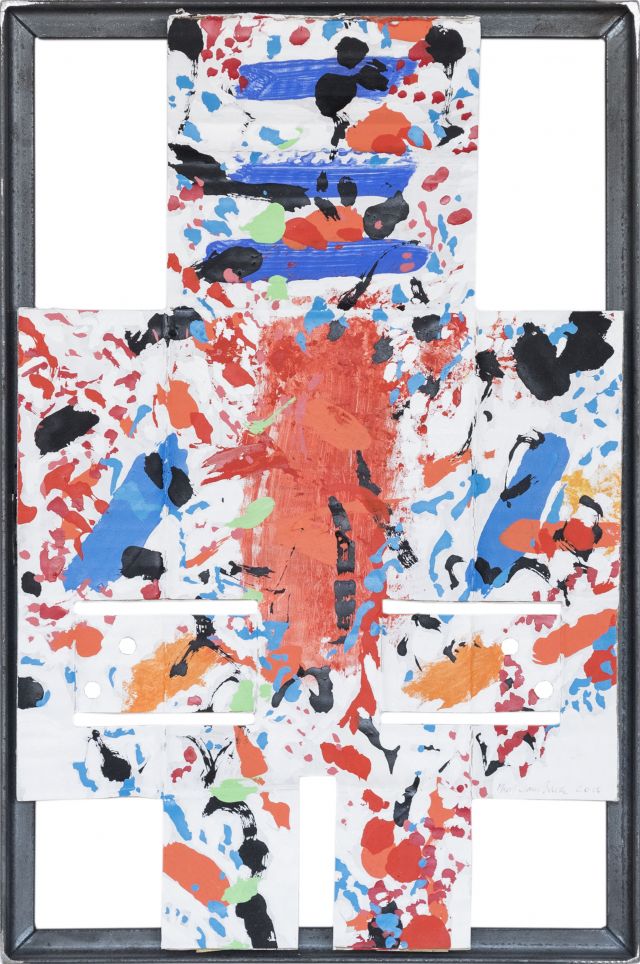 aufgeklappt
38 x 25 cm
Öl auf Pappe
2016