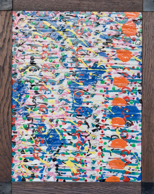 Eins neben dem Anderen
37 x 28 cm
Montage, Öl auf Holz
2013