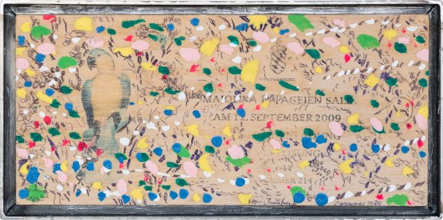 Sommer in Nymphenburg
10 x 21 cm
Öl, Acryl, Stifte auf Holz
2020