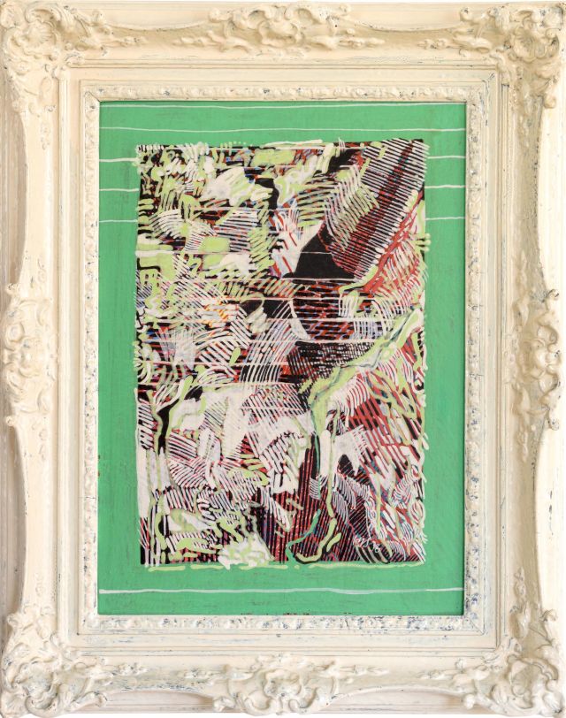 Ohne Titel
50 x 40 cm
Acryl auf Holz
1973