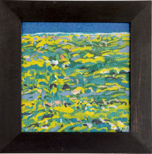 Ligurien
16 x 16 cm
Öl auf Leinwand
1979