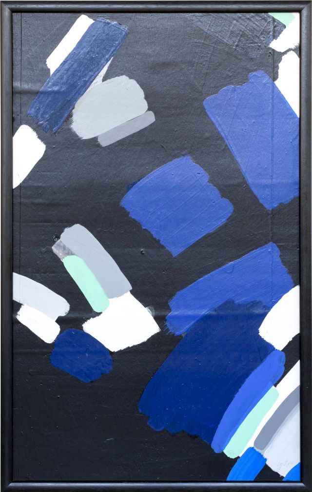 Ohne Titel
100 x 63 cm
Öl auf Holz
1984