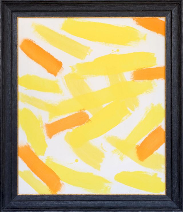 Leichtes Gelb
50 x 40 cm
Acryl auf Leinwand
1985