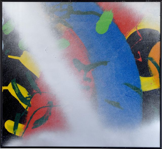 Ohne Titel
40 x 45 cm
Acryl/Sprühfarbe auf Plexiglas
1987