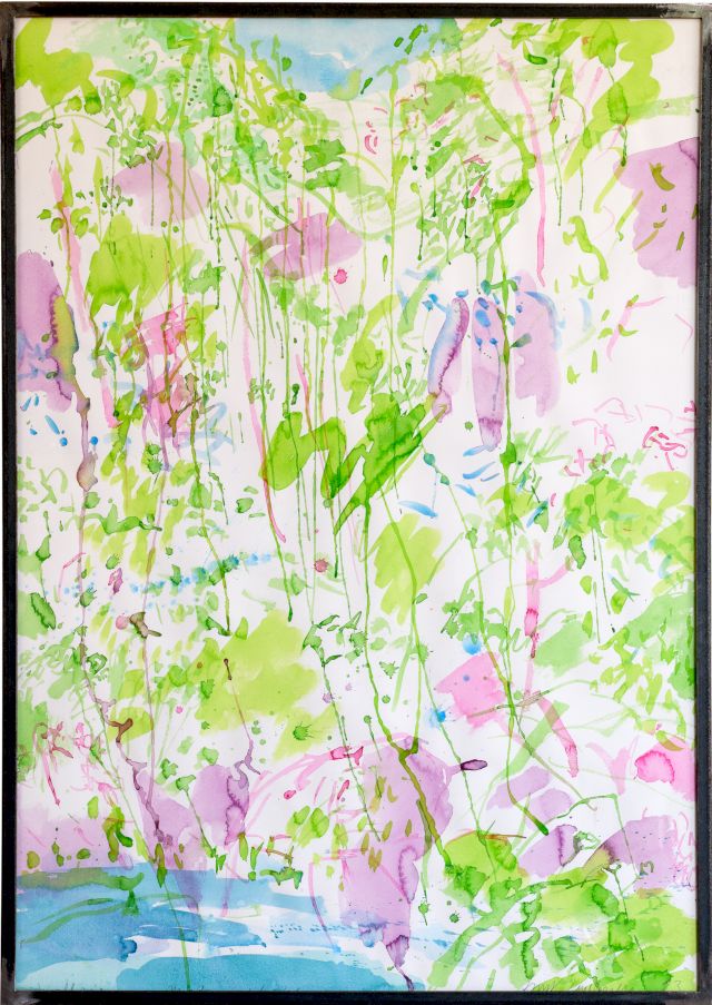 Ohne Titel
101 x 71 cm
Farbe auf Holz
1993