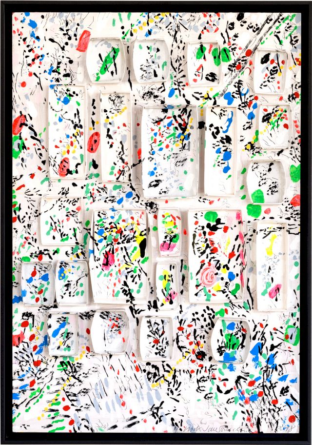 Fast eine Rose
50 x 40 cm
Acryl auf Pappe
2018