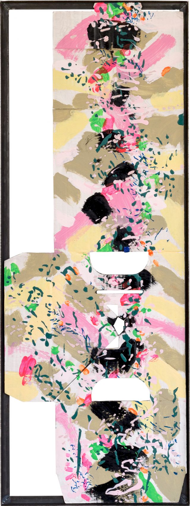 Ohne Titel
88 x 32 cm
Öl auf Pappe
2018